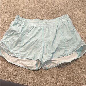 lululemon athletica Light Blue Athletic Shorts